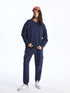 LC Waikiki Crew Neck Oversize Women's Thick Sweatshirt